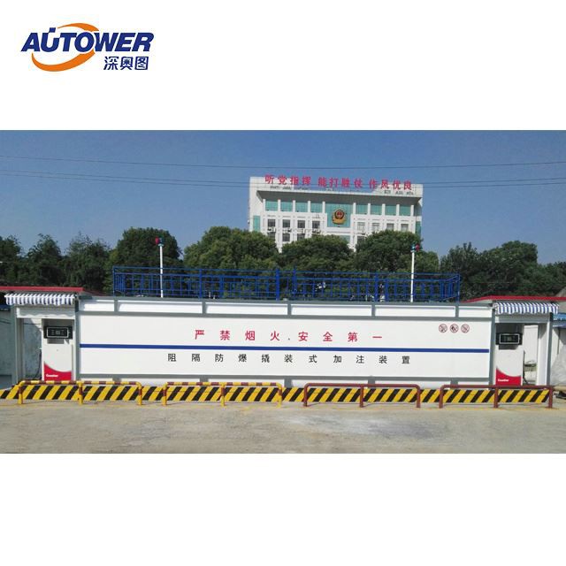 Nagy hatásfokú mozgatható töltőállomás dízelhez