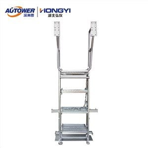 Összecsukható lépcsők a top rakodási csúszáshoz