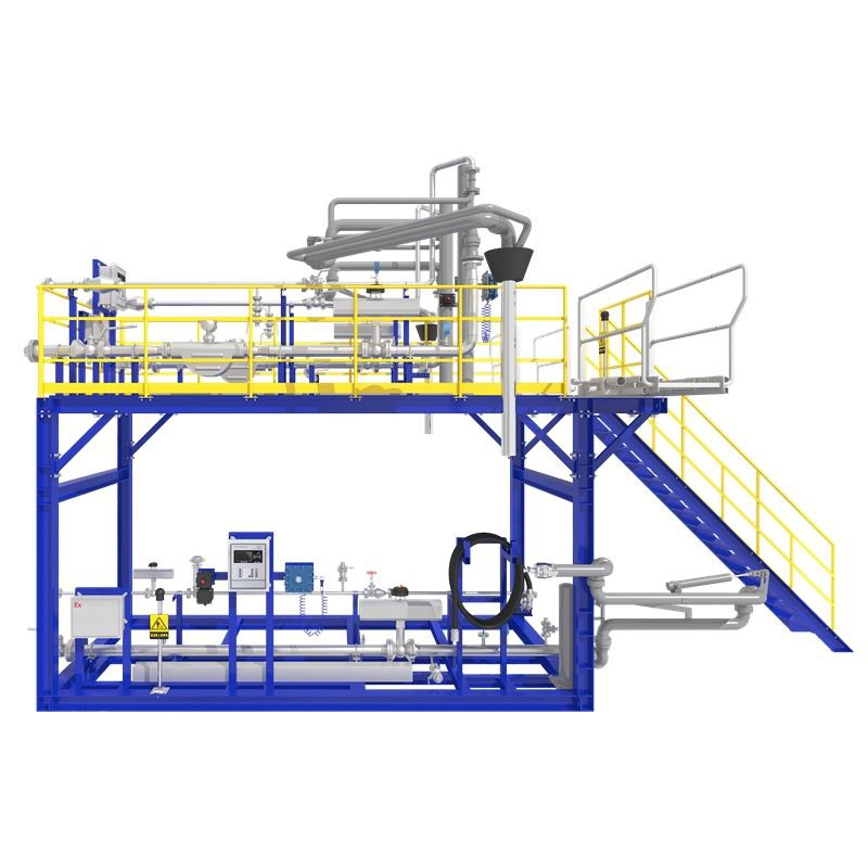 Tartály csúsztatott hárompontos mintavételi berendezés